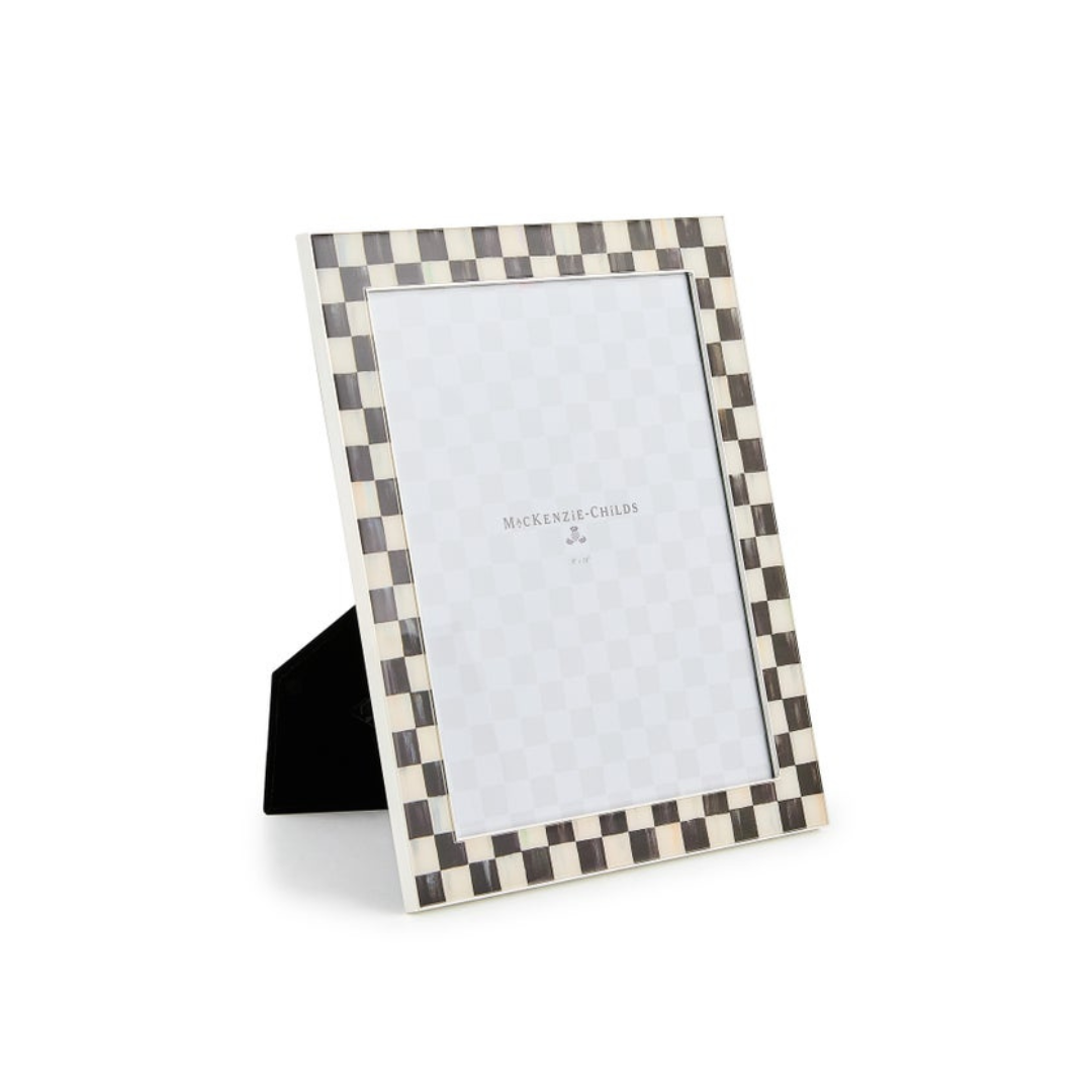 Courtly Check Silver Plated 8" x 10" Frame