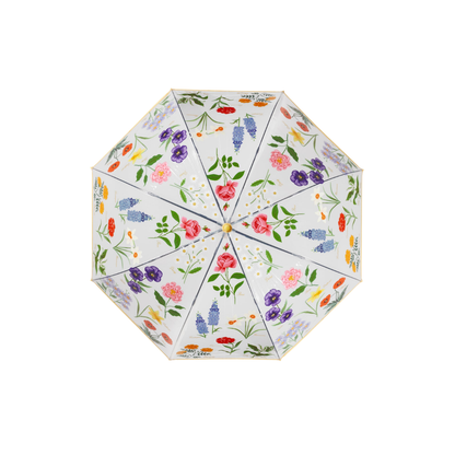Garden Study Clear Umbrella