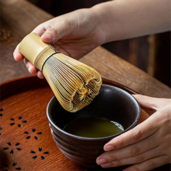 Matcha Whisk - Bamboo Whisk for Matcha Powder, Handcrafted Organic Traditional Japanese Chasen