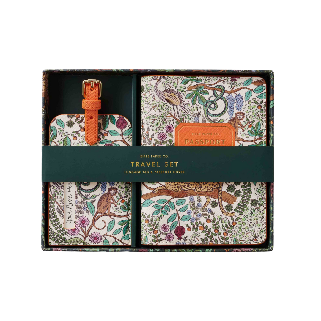 Safari Passport & Luggage Tag Set