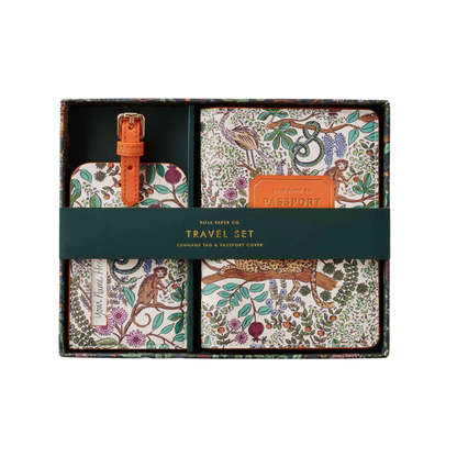 Safari Passport & Luggage Tag Set