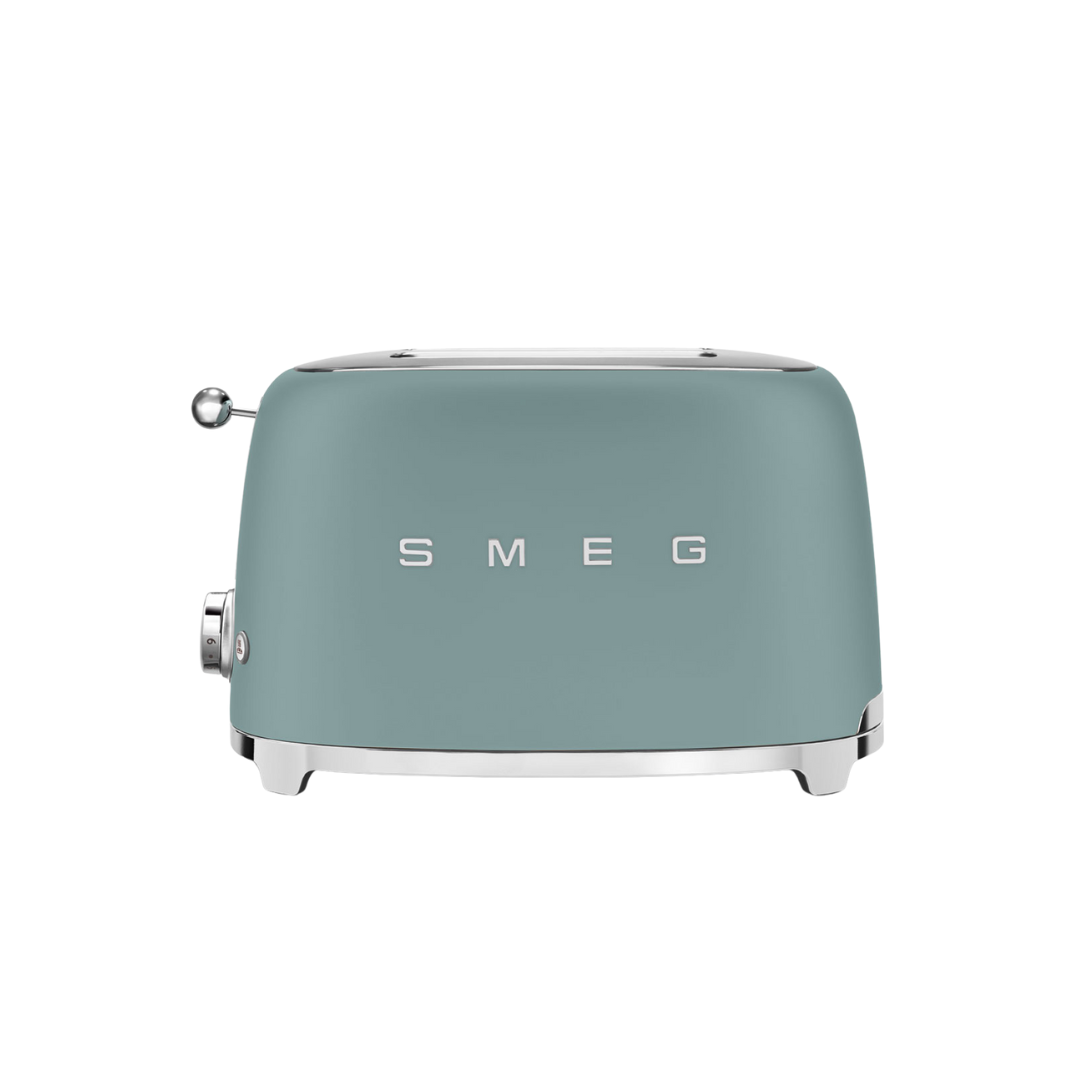 50's Retro Style Aesthetic 2 Slice Toaster Jade