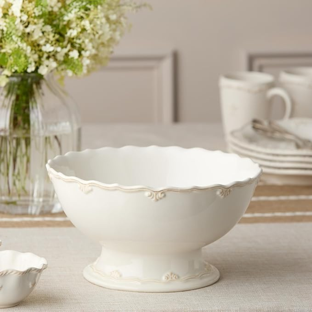Heritage Footed Deep Bowl 11 in x 6 in