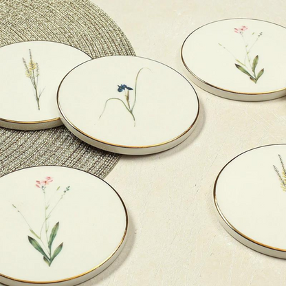 Botanical 6 Piece Coaster Set