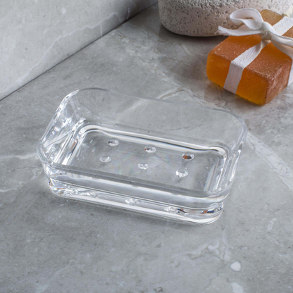 Optiks Soap Dish Acrylic Clear