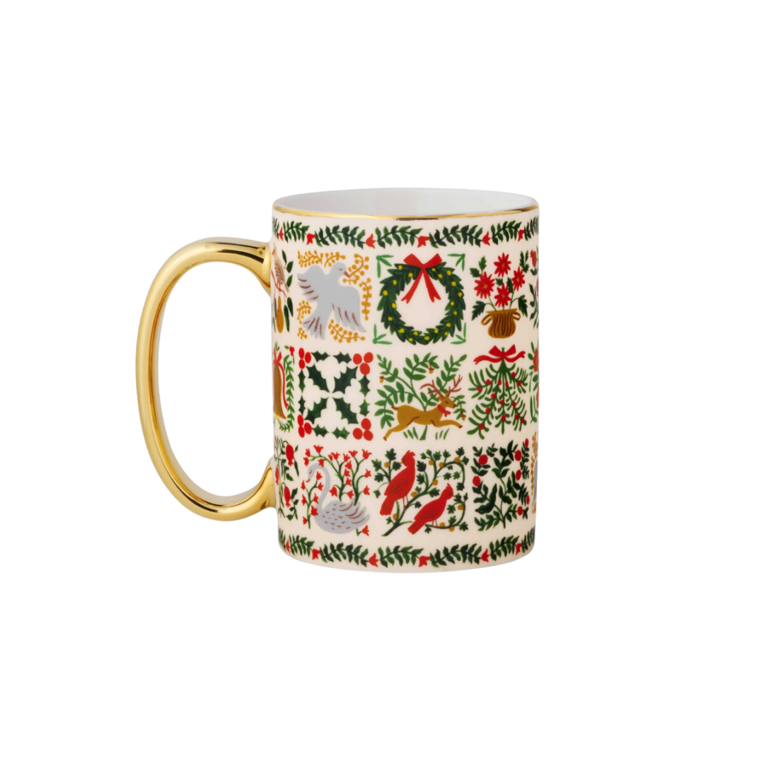 Holiday Porcelain Mug