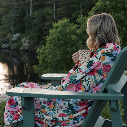 Garden Party Fleece Blanket