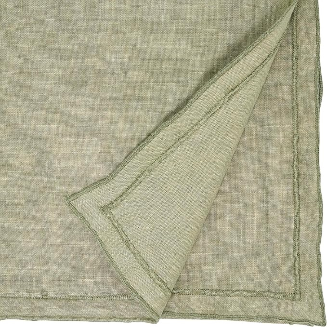Stonewashed Overlock Border Runner 16x72