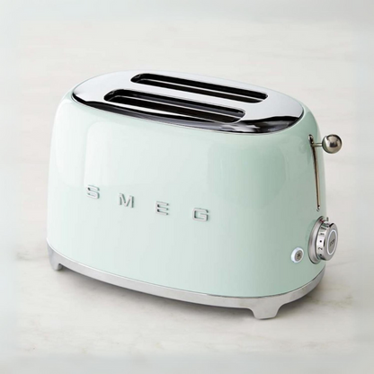 Pastel Green 2-Slice Retro-Styel Toaster