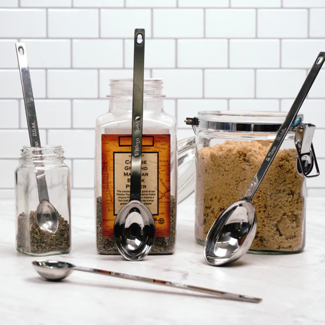 Long Handle Measuring Spoon Set Of 4