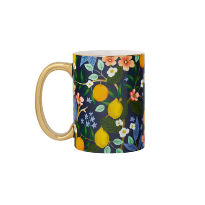 Citrus Grove Porcelain Mug