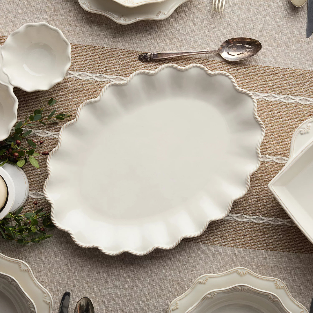 Heritage Large Oval Platter 16-In x 12-In