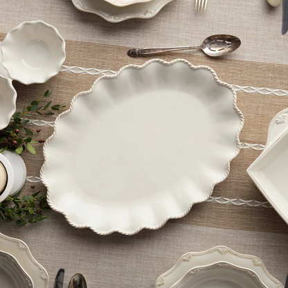 Heritage Large Oval Platter 16-In x 12-In