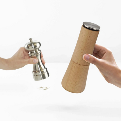 Milltop™ Wood Salt Mill