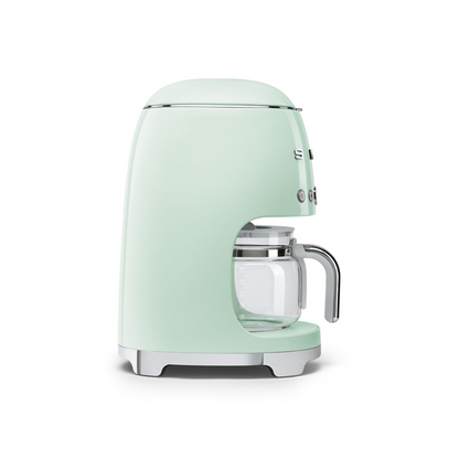 Smeg 50s Retro Style Drip Coffee Maker - Pastel Green