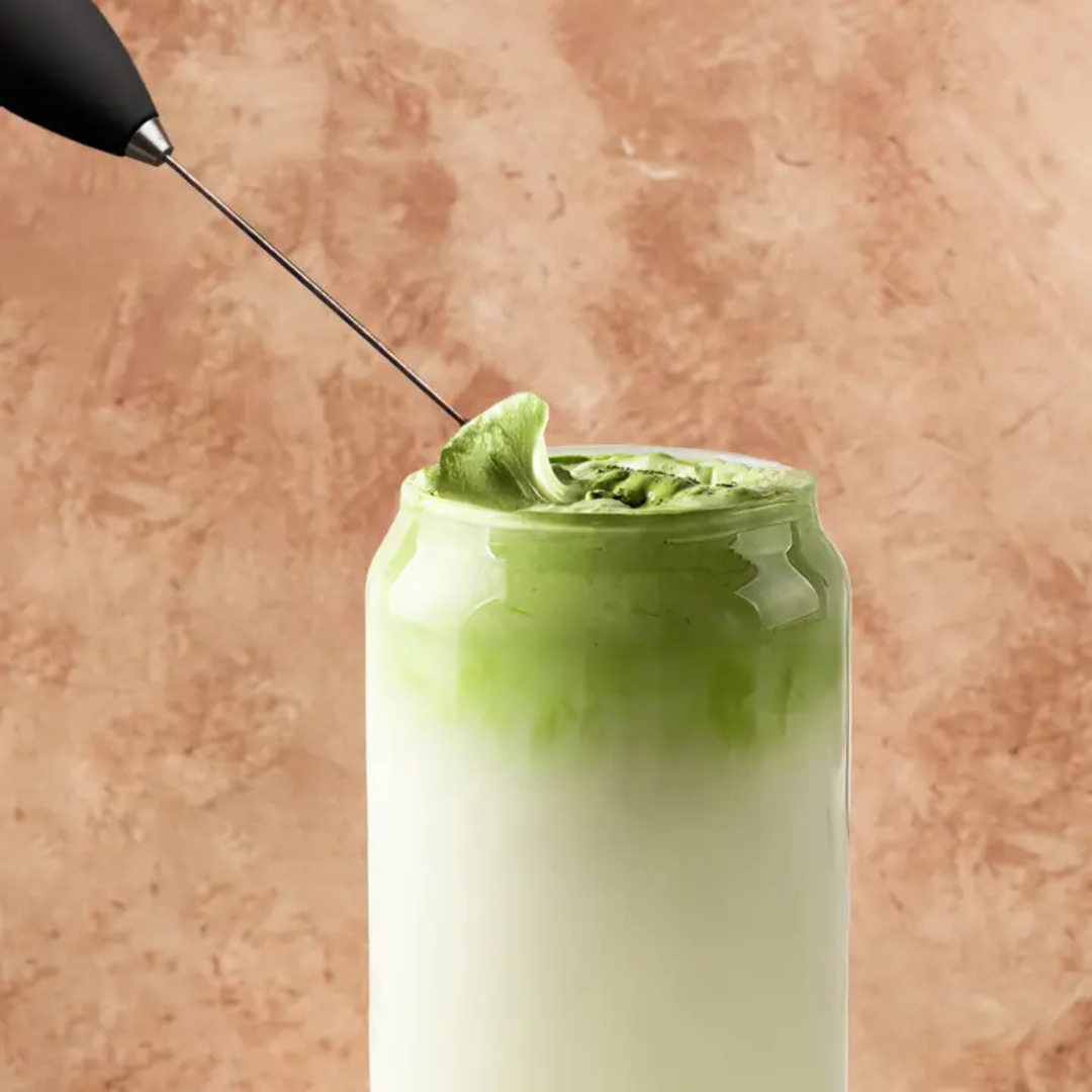 Milk Frother with Stand - Onyx