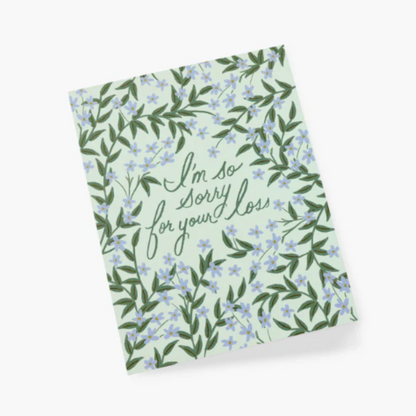 Laurel Sympathy Greeting Card