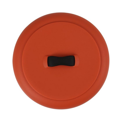 XL Tortilla Warmer  Terra Cotta / Black Handle