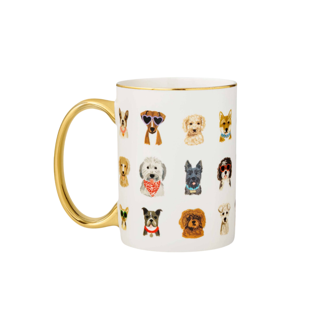 Hot Dogs Porcelain Mug