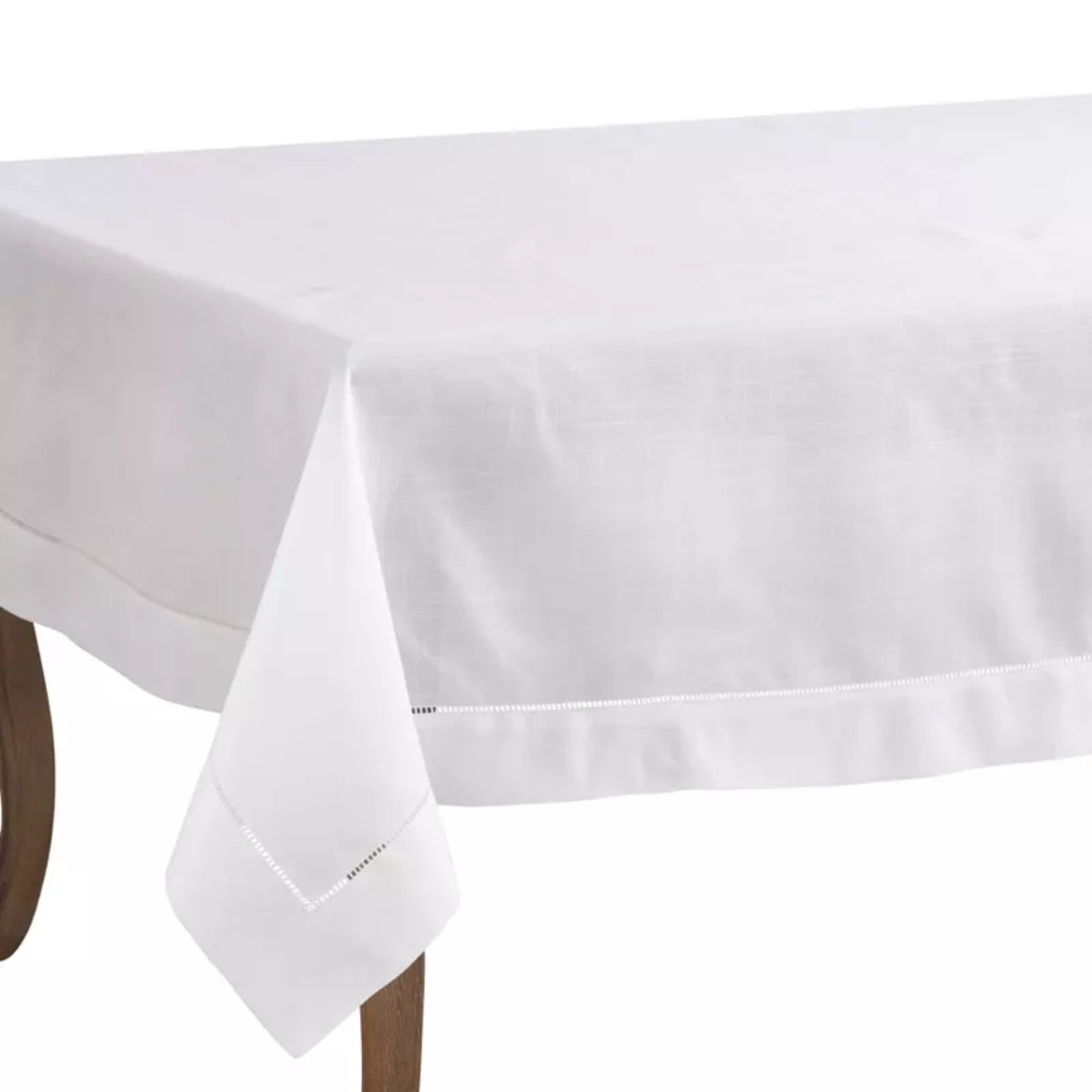 Tablecloth with Hemstitched Border