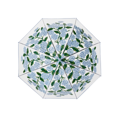 Hydrangea Clear Umbrella