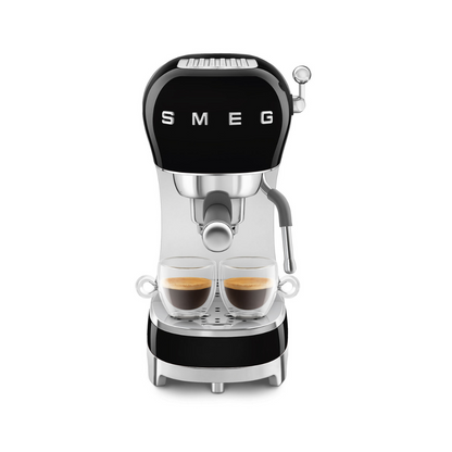 New 50's Retro Style Aesthetic Espresso Coffee Machine- Black