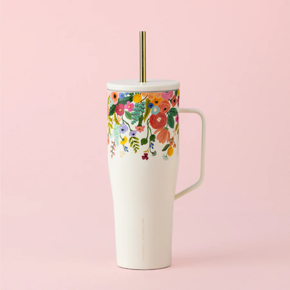 Cold Cup XL - 30oz Rifle Paper - Garden Party Cream