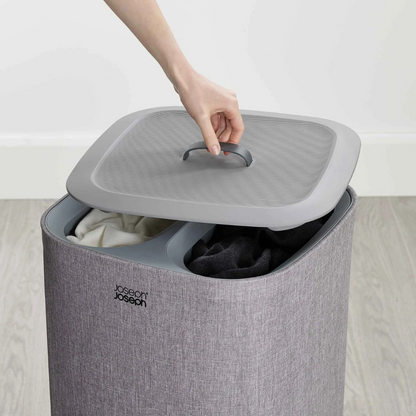 Tota 60L Grey Laundry Separation Basket