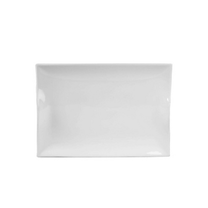 Everyday White® Rectangular Handled Serving Platter, 18.25 IN