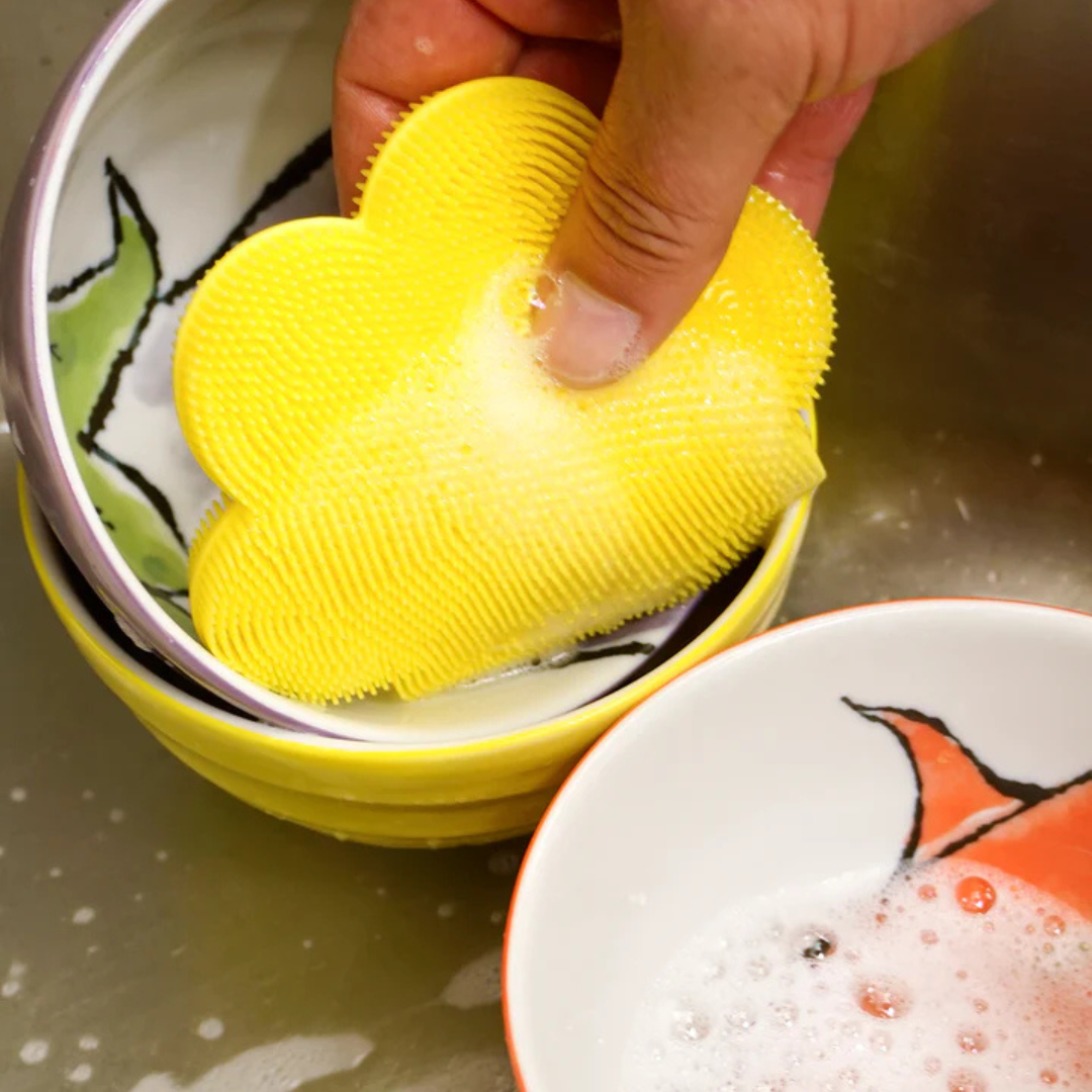 Silicone Soft Scrub - Yellow