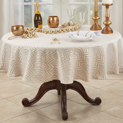 Jacquard Tablecloth 120" Round