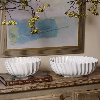 VIDA Vienna Large Bowl White