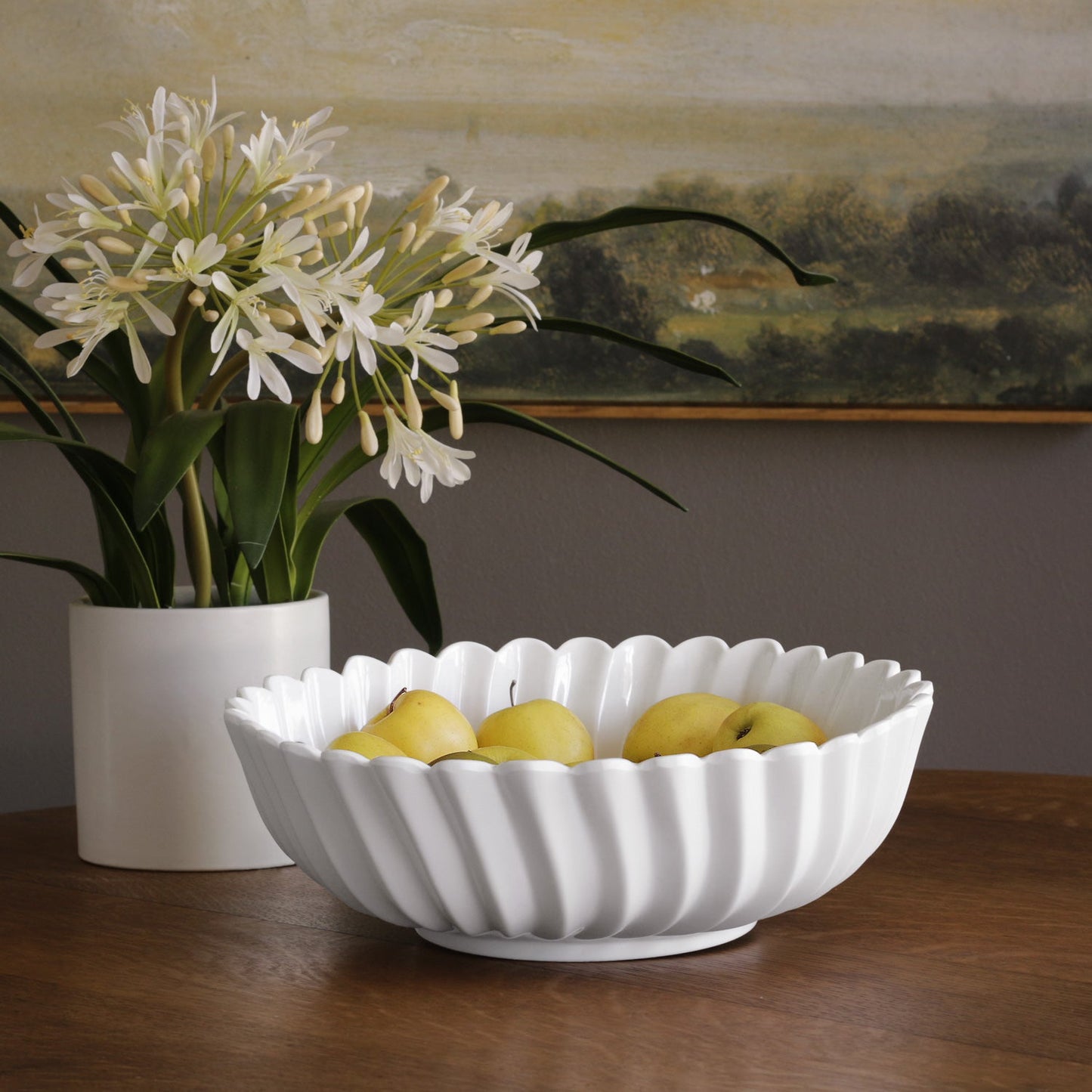 VIDA Vienna Medium Bowl White
