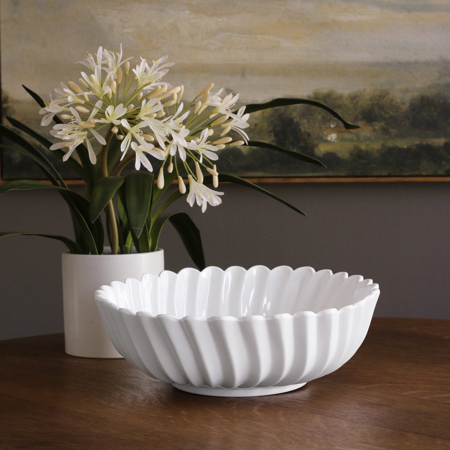 VIDA Vienna Medium Bowl White