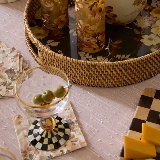 Wild Rose Cocktail Paper Napkins