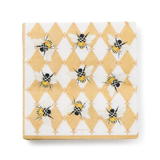 Queen Bee Cocktail Paper Napkins