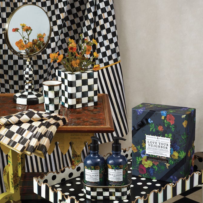 Courtly Check Guest Paper Napkins