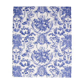 Romantic Toile Blue Guest Towel Napkins