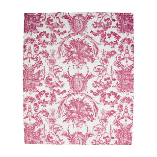 Romantic Toile Rose Guest Towel Napkins