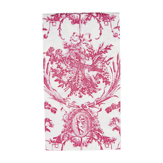Romantic Toile Rose Guest Towel Napkins