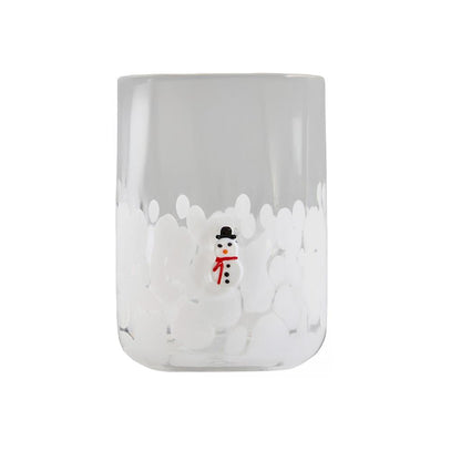 Set of 4 Handmade Holiday Glasses