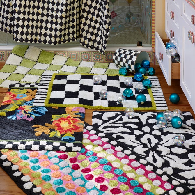 Courtly Check Standard Bath Rug