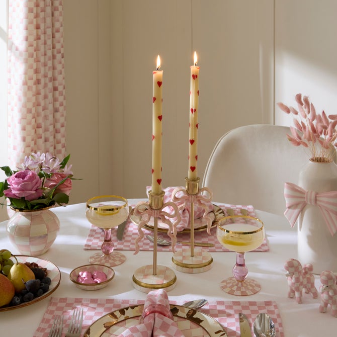 It's All About the Bow Candleholder