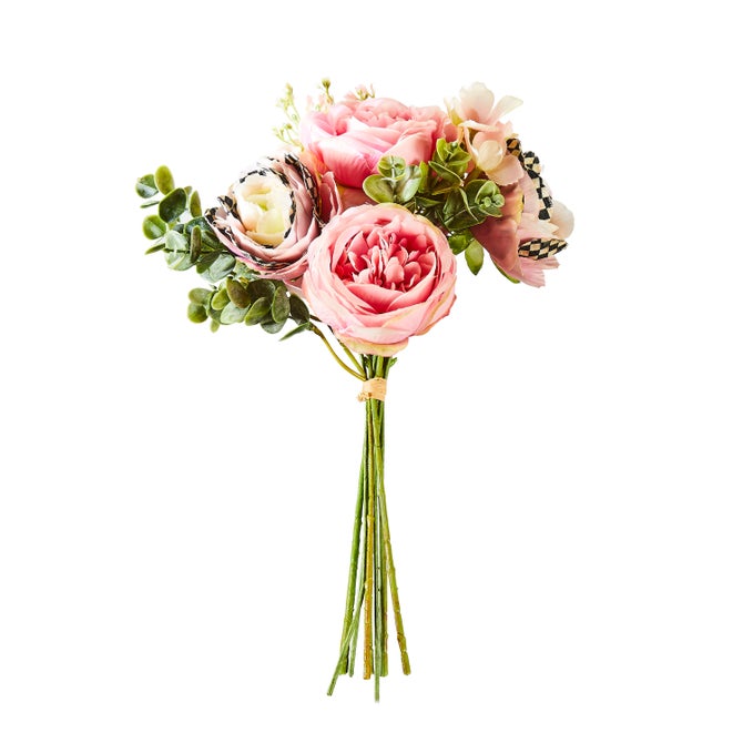 Pink Ranunculus & Rose Bouquet