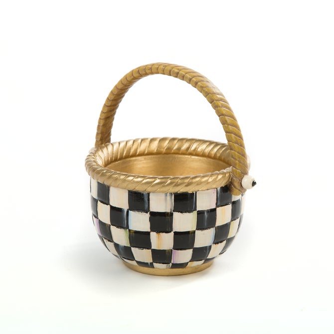 Courtly Check Small Basket
