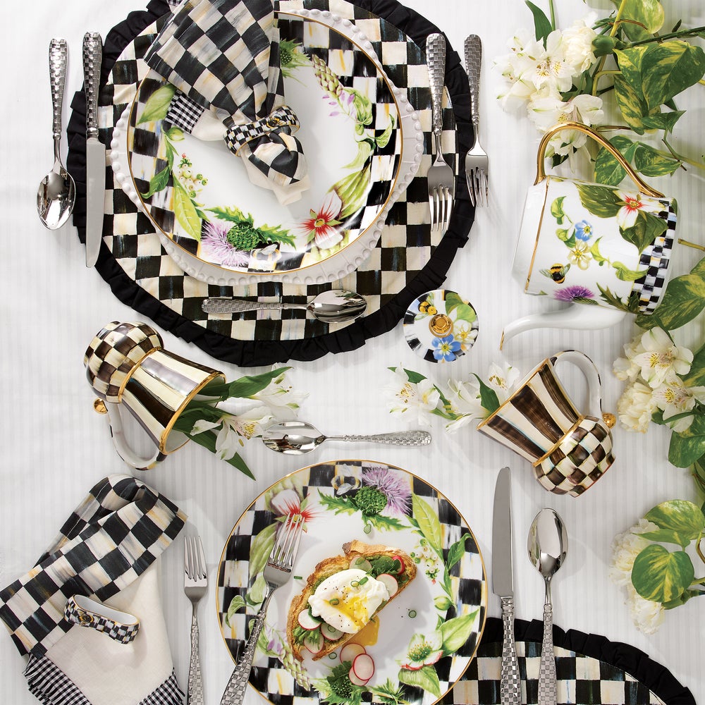 Check Flatware 5-Piece Place Setting
