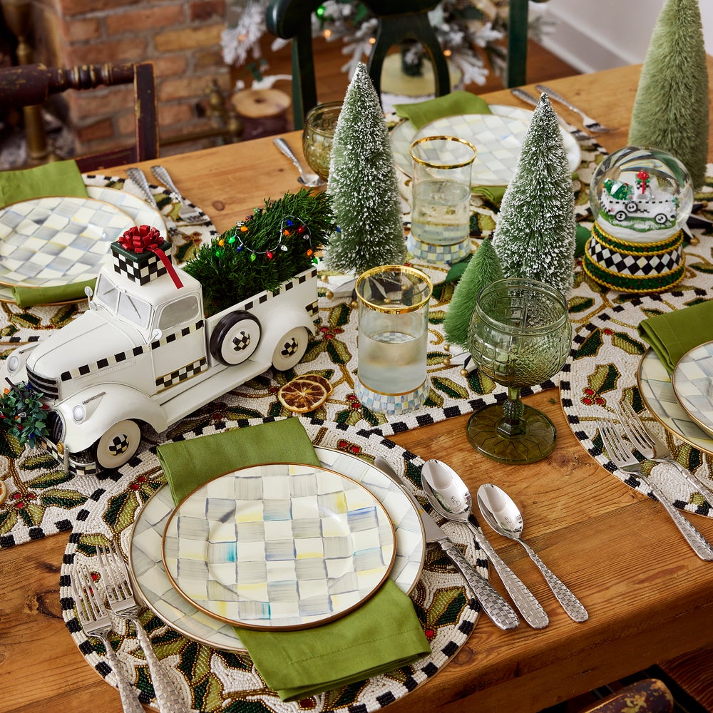 Check Flatware 5-Piece Place Setting