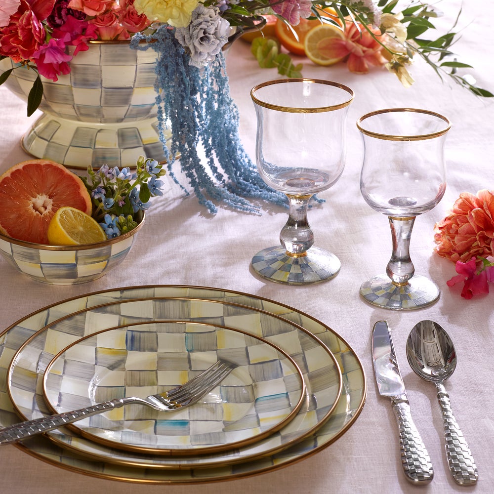 Check Flatware 5-Piece Place Setting