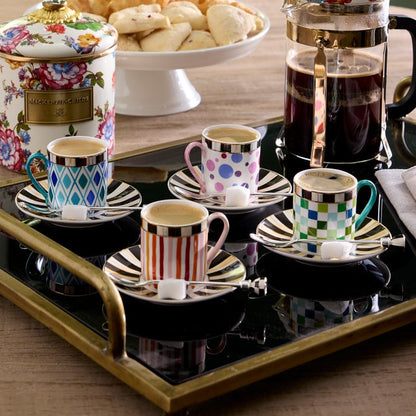 Courtly Espresso Spoons, Set of 4