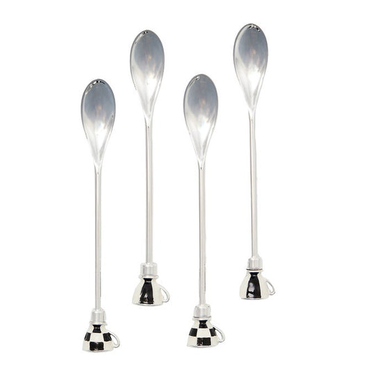 Courtly Espresso Spoons, Set of 4